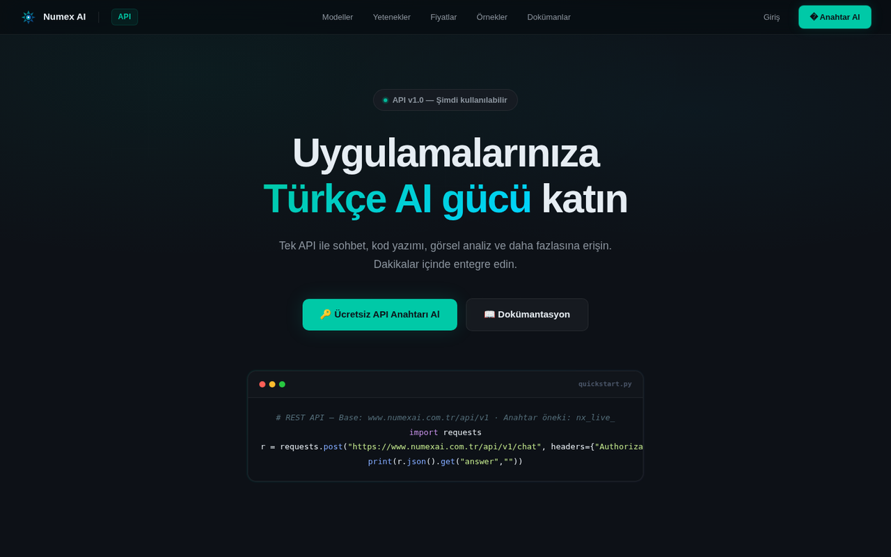 Numex API