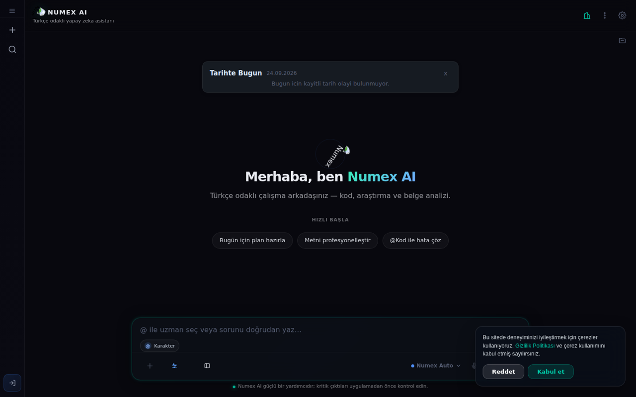Numex AI web