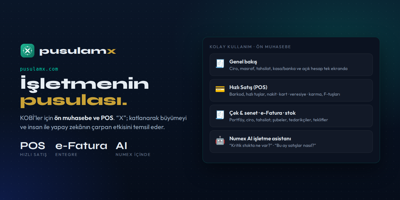 Pusulam — İşletmenin pusulası