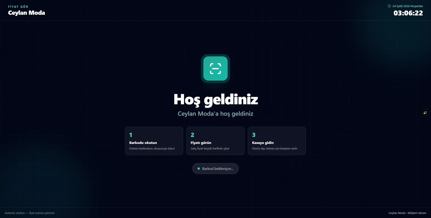 Fiyat Gör — hoş geldiniz