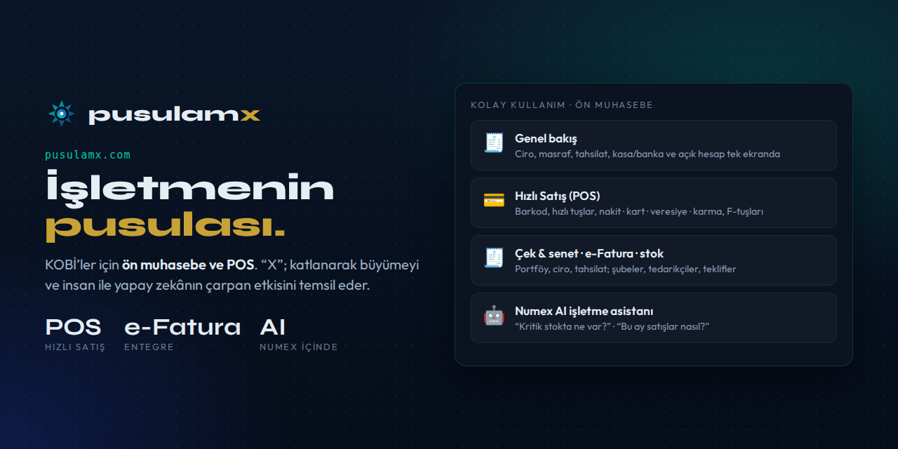 Pusulam — İşletmenin pusulası